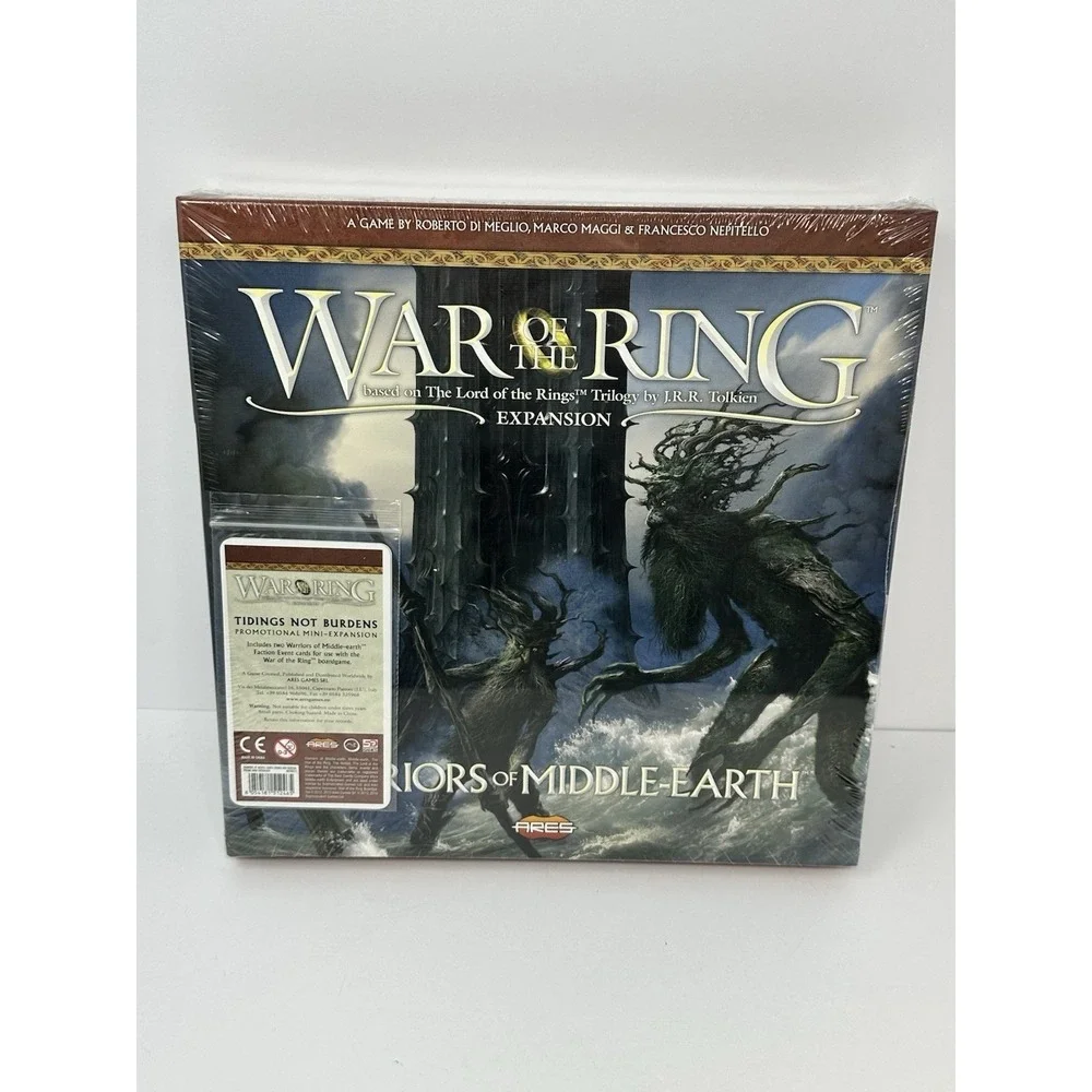 War of the Ring Warriors‎ of Middle-earth & TIDINGS NOT BURDENS Promo NEW SEALED